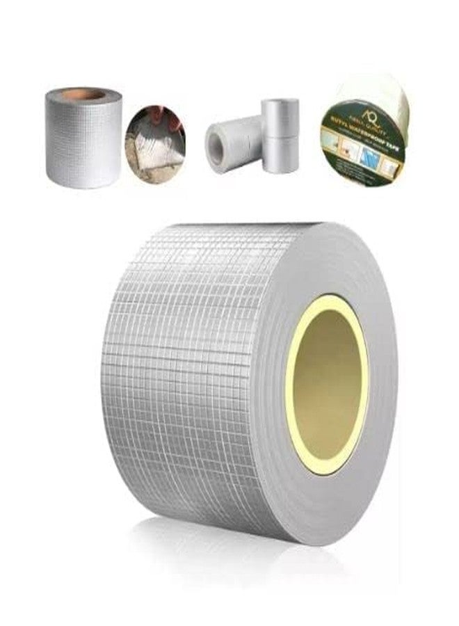 Matiko Aluminium Foil Adhesive Tape Heat-Resistant Metal Roll | Heavy Duty (10CM*5M) - Image 2